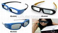 active shutter 3D glasses for projection 1