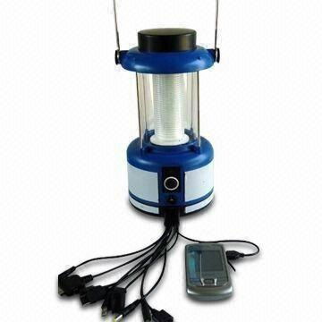 solar camping lantern with USB