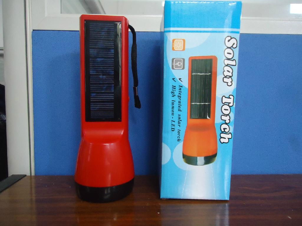 solar flashlight