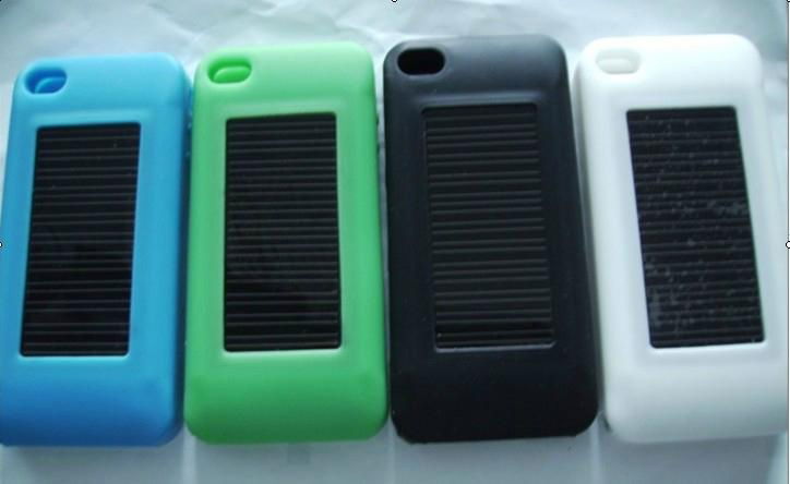 Apple 4G special solar charger silicone sleeve ( 1100MA )