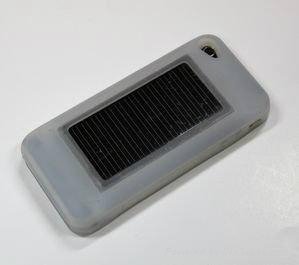 苹果4G专用太阳能充电器硅胶套(1100MA) 3