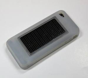 Apple 4G special solar charger silicone sleeve ( 1100MA ) 3