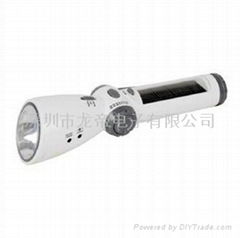 solar power flashlight