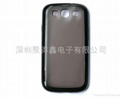 Samsung S3/I9300 matte color shell ( TPU+PC )