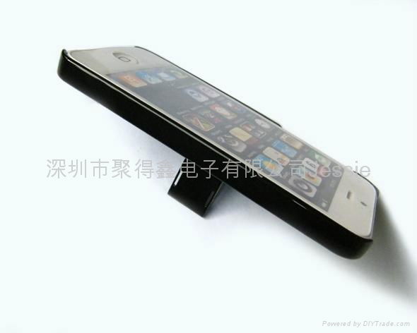 IPHONE 5 UV油PC壳支架保护壳 2