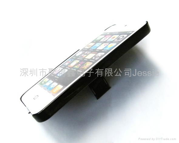 IPHONE 5 UV油PC壳支架保护壳 5