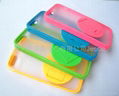 IPHONE 5 rotate rhfe brcket TPU+PC mobile shell 2