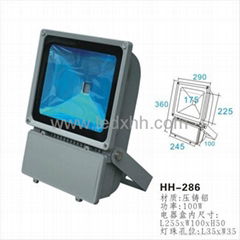 100W led flood light housing die-casting