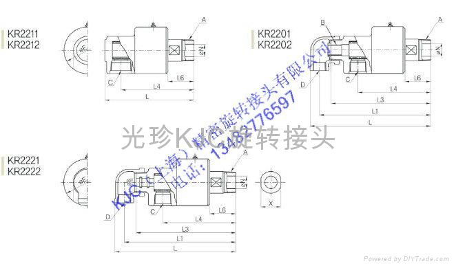 KJC rotary joints KR2000 series 3