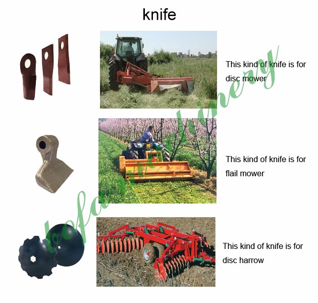 knives/hammer/blade for mower slasher  3