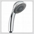 Economic Water Saving High Pressure Plastic Handheld Shower Heads with plate