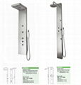 Luxury Stainless Steel Bathing Shower Panels 2