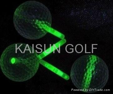 glowing golf balls