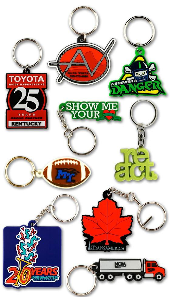 PVC KEYCHAINS 3