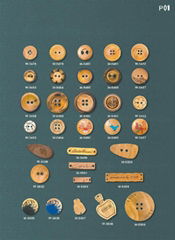 Wooden Buttons