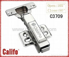 clip on soft closing hinges