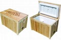Wooden cooler box