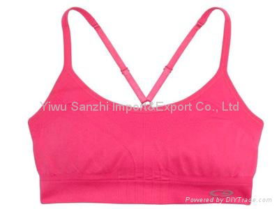 Ladies Sport Brassiere Seamless Underwear  2