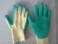 Latex coated glove  2