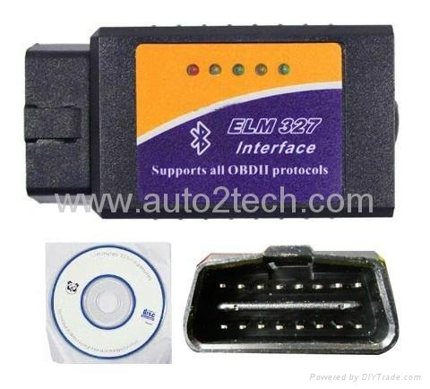 ELM327 Bluetooth software OBD2 CAN-BUS Scanner Tool ELM327 USB 2