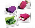 Portable silica gel colorful Cosmetic box for women