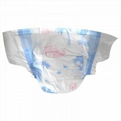 Disposable thin child diapers producer