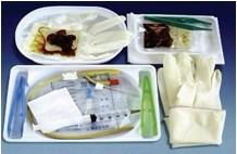 Disposable sterile urethral catheterization bag