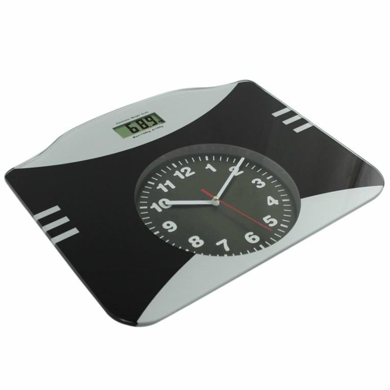 Body Weight Scales with Wall Mounted Quartz Clock 