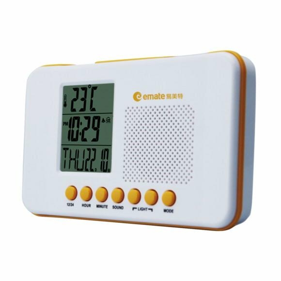 Atomic table clock t031 emate china manufacturer clocks watches