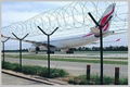 Airport fence