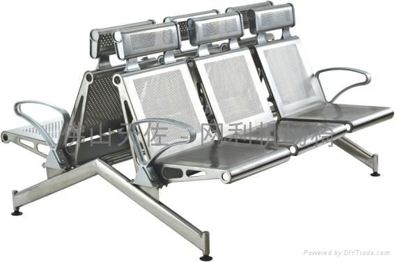 不锈钢机场椅 4