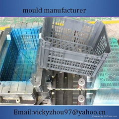 Plastic basket mould