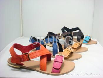 Wholesale woman platform sandal with kinds of color