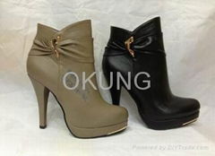 Winter knee boots for woman with high quality