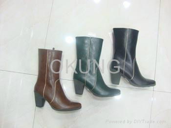 Winter knee boots for woman with high quality  4