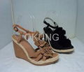 Lady platform sandal for Spring and