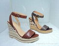 Lady platform sandal for Spring and Summer footwear 2