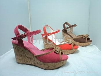Lady platform sandal for Spring and Summer footwear 4