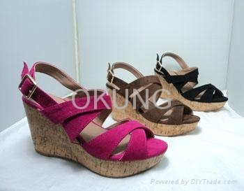 Lady platform sandal for Spring and Summer footwear 5