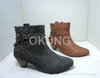Wholesale woman ankle  boots in Guangzhou , China 5