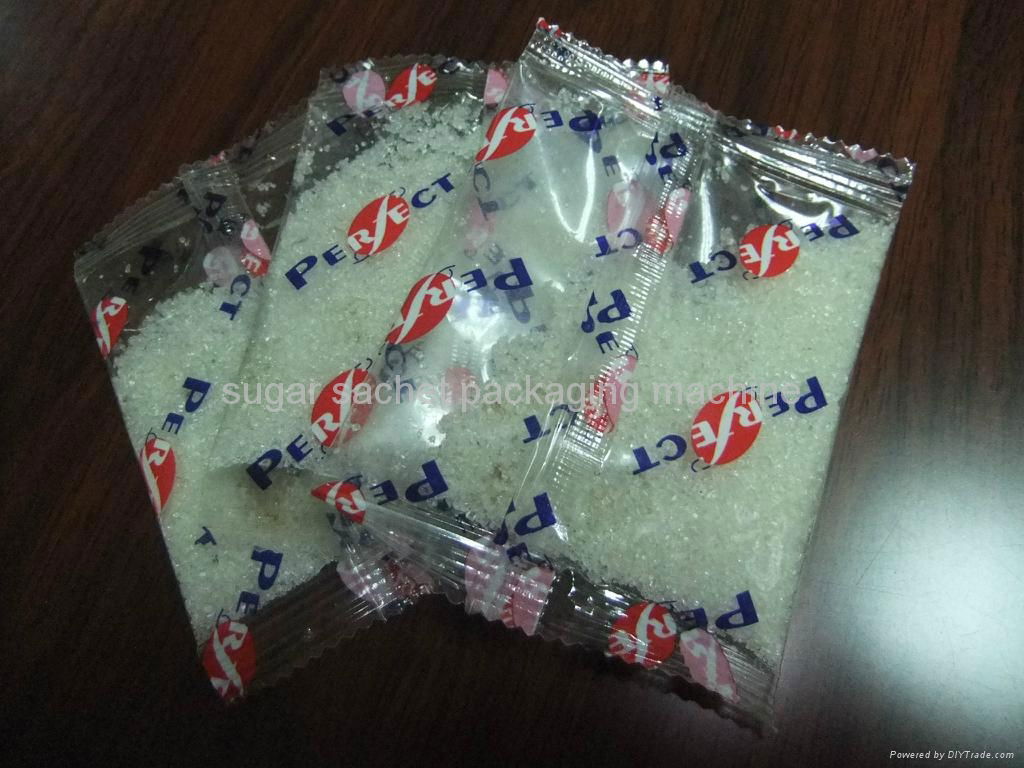 granules sugar rice,chips packing machine 4