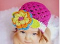 Hand crocheted hats kids hats baby beanie crochet hats knitting hats 2