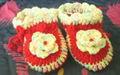 hand crochet baby shoes 2