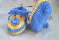 hand crochet baby shoes 4