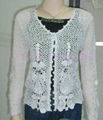 Hand crochet sweater 4