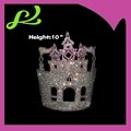 10inch height crystal pageant crowns  2