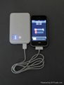 ALD-P01 5000mAh Portable battery power bank for iPhone 4 & 4S  4