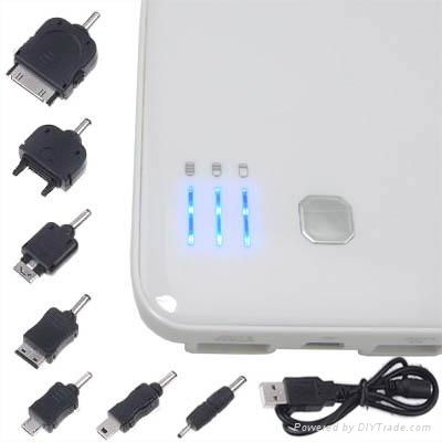 ALDP-01 NEW 5000mAh Portable Mobile Power Bank for Apple iPhone 4 & 4S 3