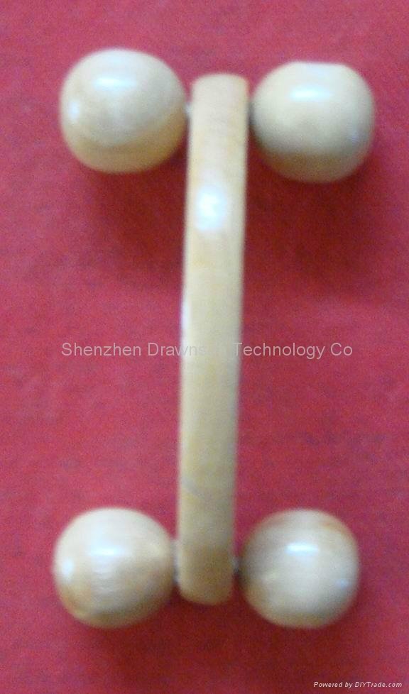 Wooden massager small order quantity are available