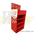 Festival Gift Cardboard Floor Display Rack 3